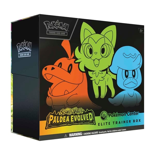 Paldea evolved elite trainer box inside